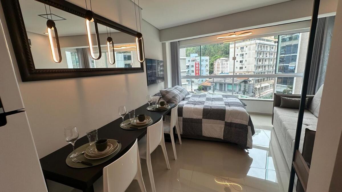 Loft Dubai Pe Na Areia - Piscina Frente Mar - Apartamento Balneario Camboriu