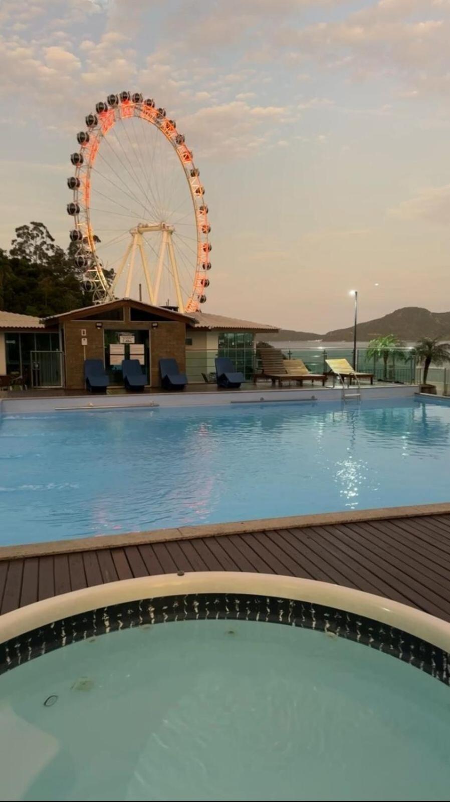 Apartamento Loft Dubai Pe Na Areia - Piscina Frente Mar - *